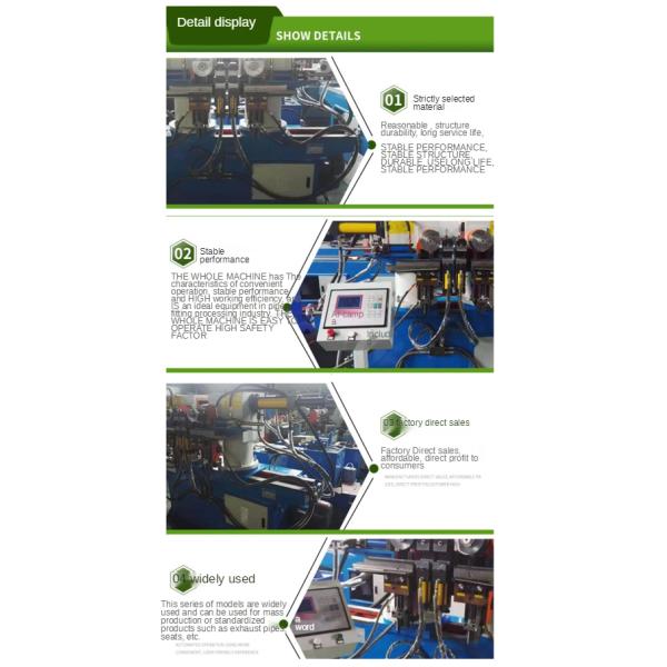 11kw Automatic Tube Bending Machine Customized For Condenser / Evaporator