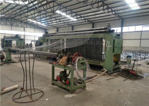 Buy cheap Galvanised Double Twist Gabion Wire Hexagonal Mesh Machine PLC Automatic product
