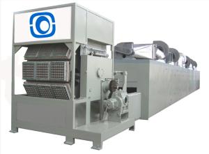 Buy cheap PLC Control Egg Tray Machine , Forming Egg Box Making Machine product