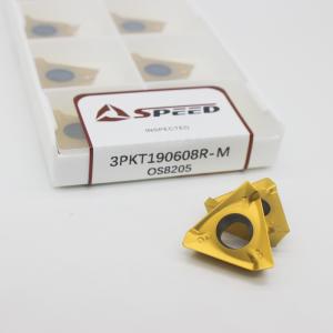 Buy cheap Coating Carbide Milling Insert Hard Metal Steel 3PKT100408 Of Tool Holder product