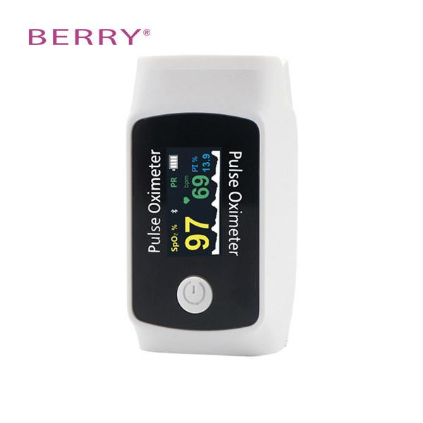 Quality White Finger Tip Pulse Oximeter TFT LCD Screen for sale