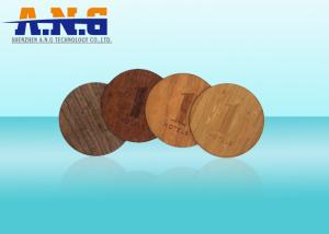 Eco-Friendly Custom Antique Circle Cutting Wooden Business NFC Card / blank card