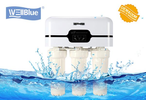 Quality 50 GPD Reverse Osmosis Drinking Water Filter Machine / RO Purifier For Home for sale