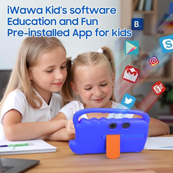 Children Android Tablet PC 4GB RAM 32GB ROM Android 12 Tablets WIFI Bluetooth IPS Screen