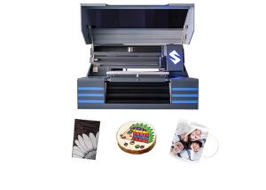 China A2 Digital Garment Printing Machine 800W A3 DTG Flatbed Printer on sale