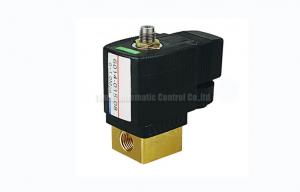 1.5mm G1/4  Three  Way Miniature  Solenoid Operated Directional Control Valve For Nitrogen