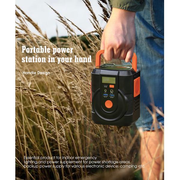 Lithium Ion Portable Solar Power Bank 30000mah 110V / 220V For Outdoor Camping