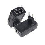 10/100Mbps POE Power Adapter 24V1A Switching Power Adapter EU Plug