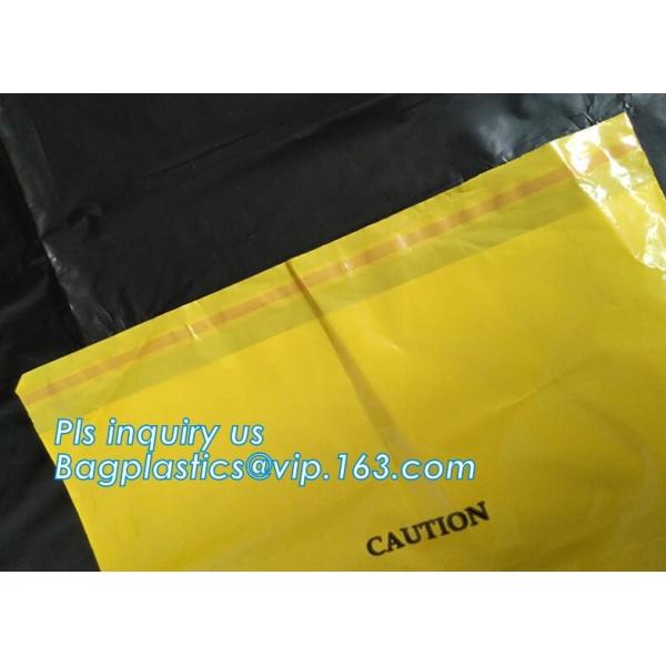 Medical Biohazard Bag/self sealed biohazard waste bag, Medical Disposable Plastic Bags/Self Sealing Sterilization Bag/ Z