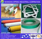 Squeegee, mesh fabric, frame what material do i need for screen printing