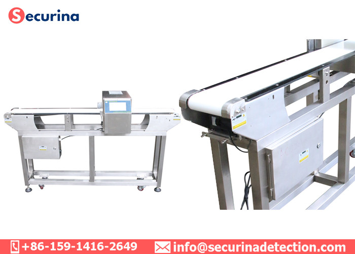 Food Processing Industrial Metal Detector Conveyor Two Alarm Methods Needle