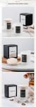 Home Birthday Wedding Atmosphere Luxury Glass Soy Wax Glass Jar Scented Candles