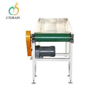 Automatic Material Handling Conveyors With Hopper Steel Belt Conveyor