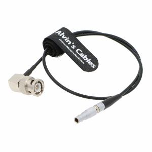 Alvin's Cables BNC Right Angle to 4 Pin Time Code Input Adapter Cable for Red Epic Scarlet