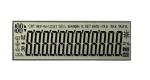 Monochrome TN LCD Display Screen High Resolution Alphanumeric For Calculator