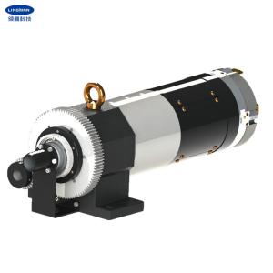 Rear Rotary Pneumatic 4 Jaw Self Centering Lathe Chuck
