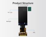Polcd ST7735S 0.96 Ips Display 80X160 Pixels 10.8Mm TFT LCD Display