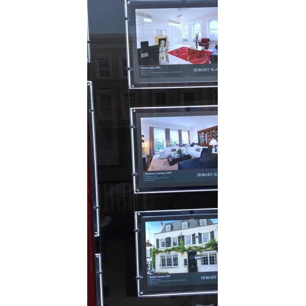 3D Engraving LGP A0 10mm Acrylic Light Box Display