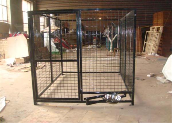 Quality 5' W X 10' D X 6' H Weld Wire Dog Kennel Mesh 50mmx100mm diameter 4.00mm for sale