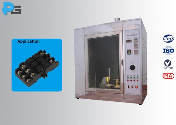 Quality Glow Wire Tester Electrical Safety Test Equipment IEC60695-2-10 With Observation Window for sale
