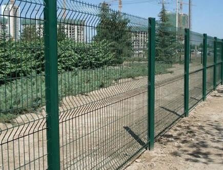 Triangle Bending Wire Mesh Fencing Galvanized Powder Coated ISO CE Passed