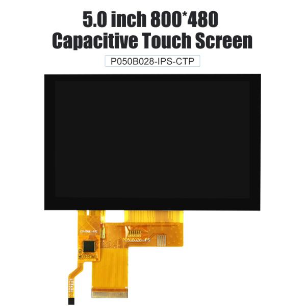 5 Inch CTP TFT LCD Touch Screen Module Display RGB 24bit Interface