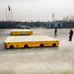 Omnidirectional Moving Trackless Transfer Cart 160T Trolley Transfer