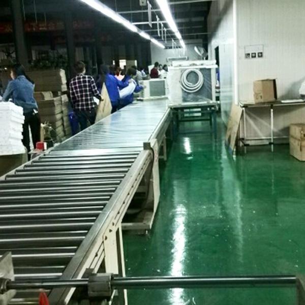 Quality 380V Outdoor Unit Air Conditioner Assembly Line With Galvanized Steel Pipe Fit for sale