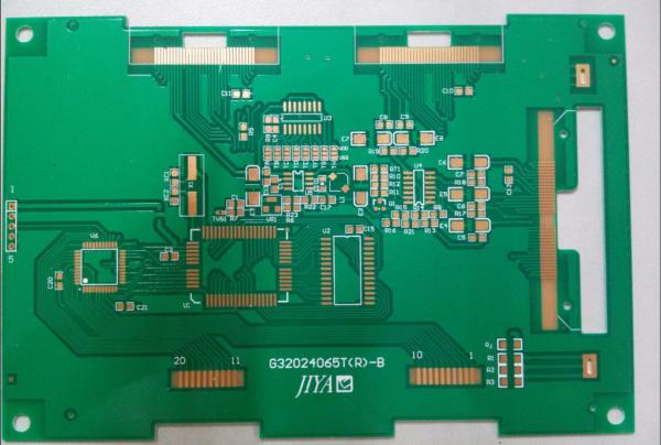 Quality DIP SMT Prototype PCB Board FR4 ENIG Immersion Gold Green Solder Mask for sale