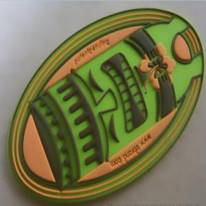 Buy cheap Custom soft pvc label for garment product