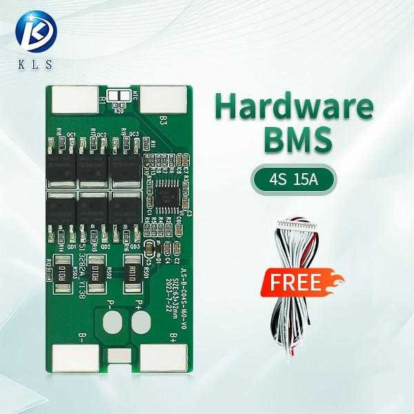 Quality 4S BMS Lifepo4 15A Active Balancer BMS Board For Power Tools And Solar Battery Pack for sale