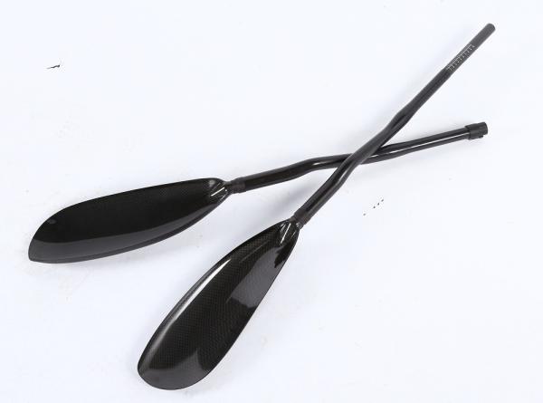 Quality Bent Shaft 6" Carbon Kayak Paddle Carbon Fibre Material 100mm Adjustable for sale
