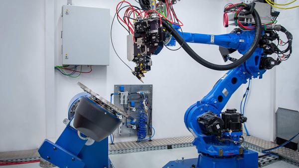 6 Axis Welding Robot Arm Automatic Laser Welding Cutting Machine Scansonic