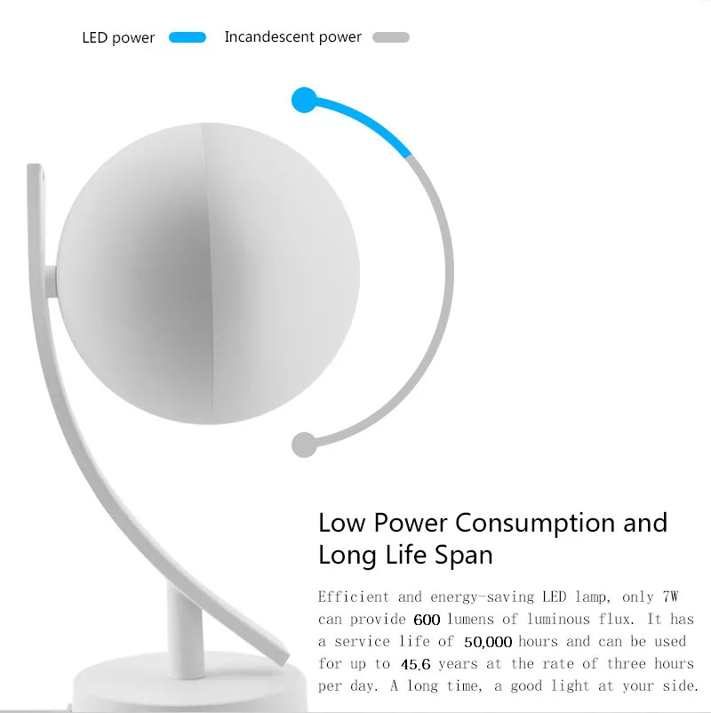 Tuya RGBCW Wifi Smart Table Lamp 12W APP Remote Control Reading And Writing Desk Lamp