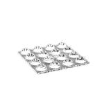 Transparent SMD3030 Micro Array Lens , Optical grade PC Flood Light Lens Array