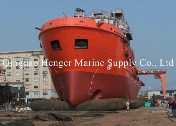 Quality Good Air Block Inflatable Marine Tugboat Launching Airbag for Ship Launching for sale