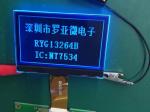 DFSTN Graphic LCD Monitor 132X64 Dots 30 pin With FPC Connector
