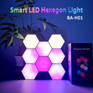 Buy cheap Smart DIY LED Hexagon Wall Lights Quantum Touch Music Syncing product