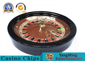 China Solid Wood 80CM 0~36 British Style Roulette Wheel Board Gambling Competition Stainless Steel Wheel on sale