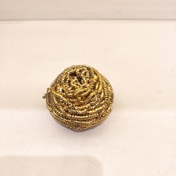 Quality Spiral Shape Brass Scouring Pads Environmental Friendly Without Hurting Hands for sale
