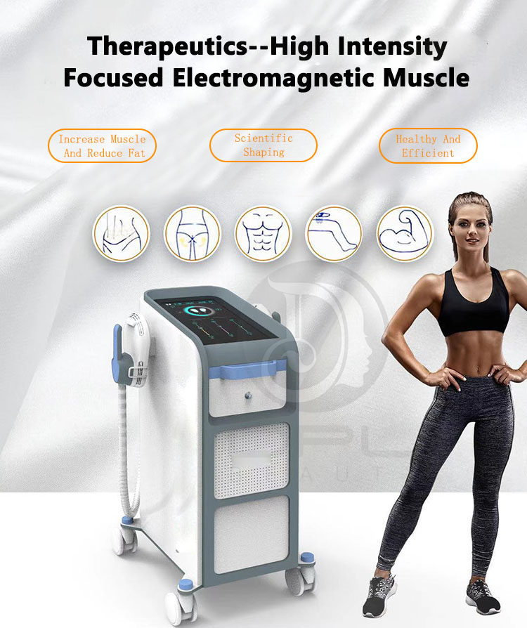 RF EMS Sculpting Machine EMS Muscle Stimulator Pro Max With 4 Handles