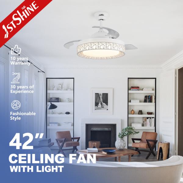 Quality 110-240V/50Hz-60Hz Input Voltage LED Ceiling Fan Light with Chandelier Modern Design for sale
