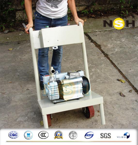 Quality Portable Vacuum Pump Unit Single Stage Movable Easy Operation Shelf Covering Type for sale