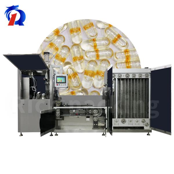 Quality Fully Automatic Liquid Hard Gelatin Capsule Filling Encapsulation Machine Line for sale