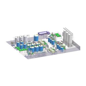 Buy cheap 2000LPH PLC Control UHT Milk Production Line With Butter / Cheese Processing Equipment product