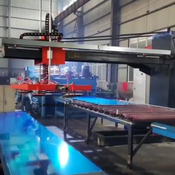 Streamlined Palletizer Machine Gypsum Board Handling Machine Customizable Floor