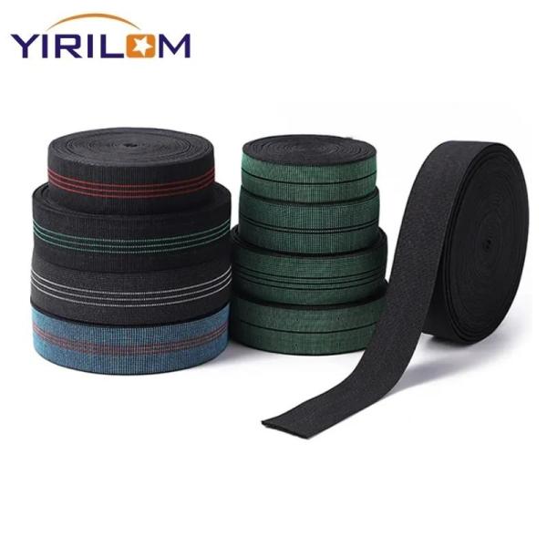 Quality Green Upholstery Elastic Webbing Stretch Band For Sofa Couch for sale