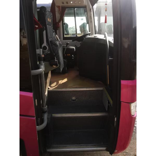Yutong Bus ZK6122 CNG 55 Seats Bus 2015 Year with Yuchai Engine and LHD Driver Steering