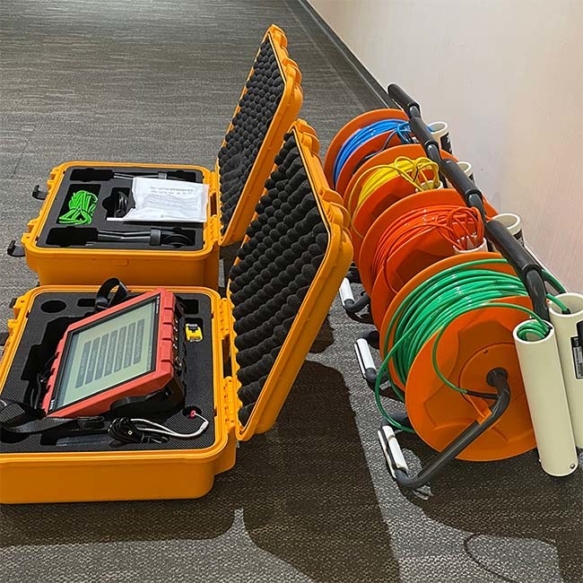PIT Pile Integrity Test Instrument Ultrasonic Foundation Multi Channel