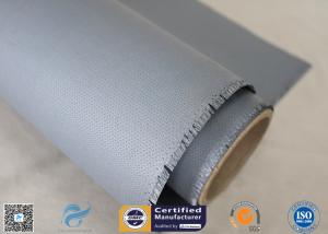 40/40g Satin Weave Flame Resistant Alkali Free Silicone Coated Fiberglass Fabric
